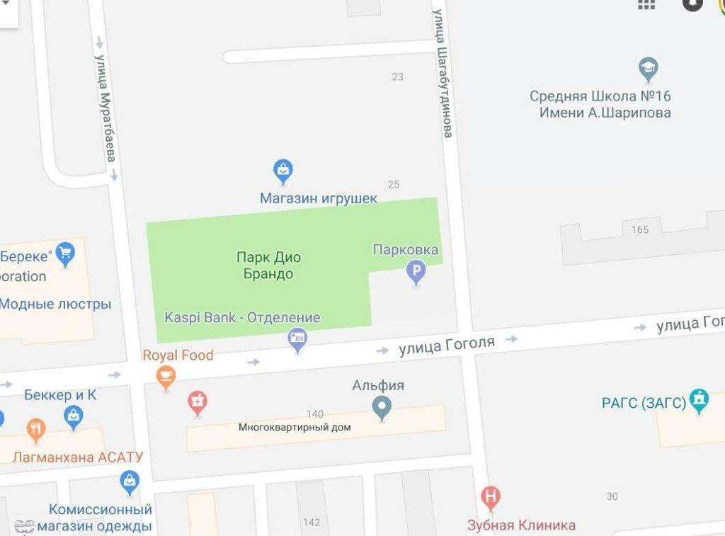 Карта Алматы в Google Maps искажена или Краудсорсинг в действии